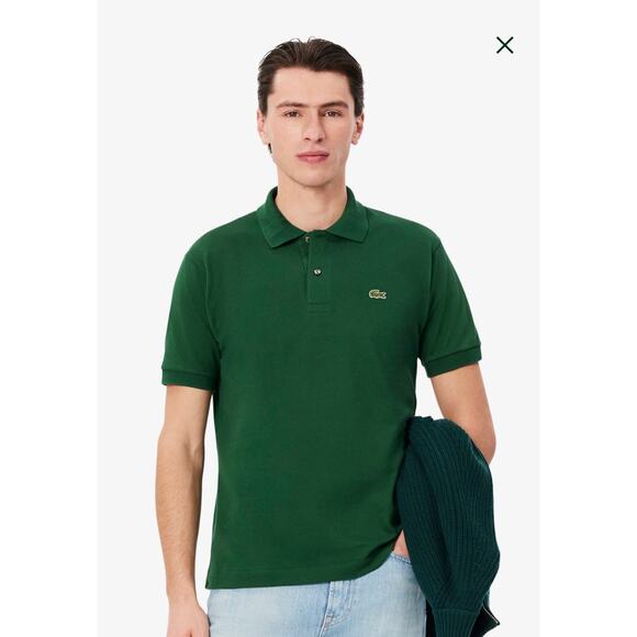 Lacoste Devanlay Men's Polo Shirt Medium 100% Cotton FA8713 - Picture 1 of 5
